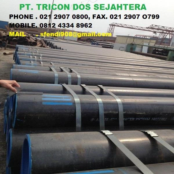 Pipa Besi / Baja Seamless ASTM A106 SIZE 1/2 Inch